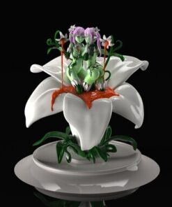 Alternative view of sexy plant girls STL files (digital download)