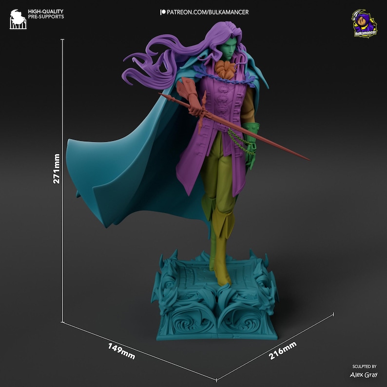 Castlevania Alucard Figure - CA3D - Image 4