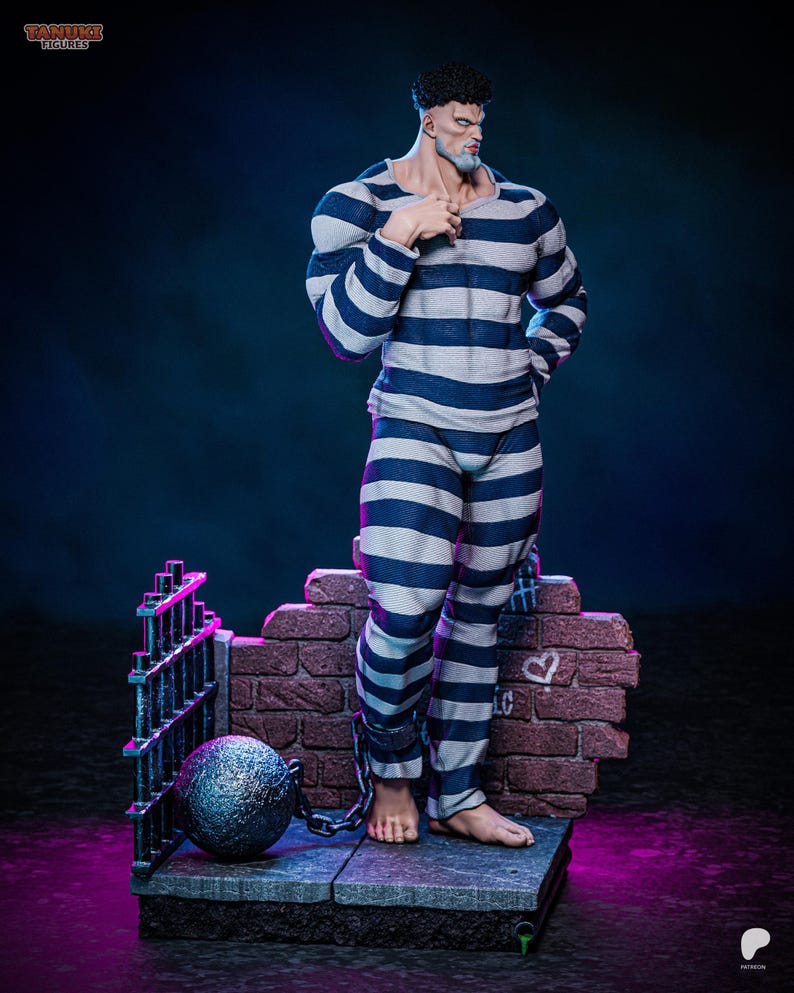 Puri-Puri Prisoner (One Punch Man) – Resin Figure - Image 3