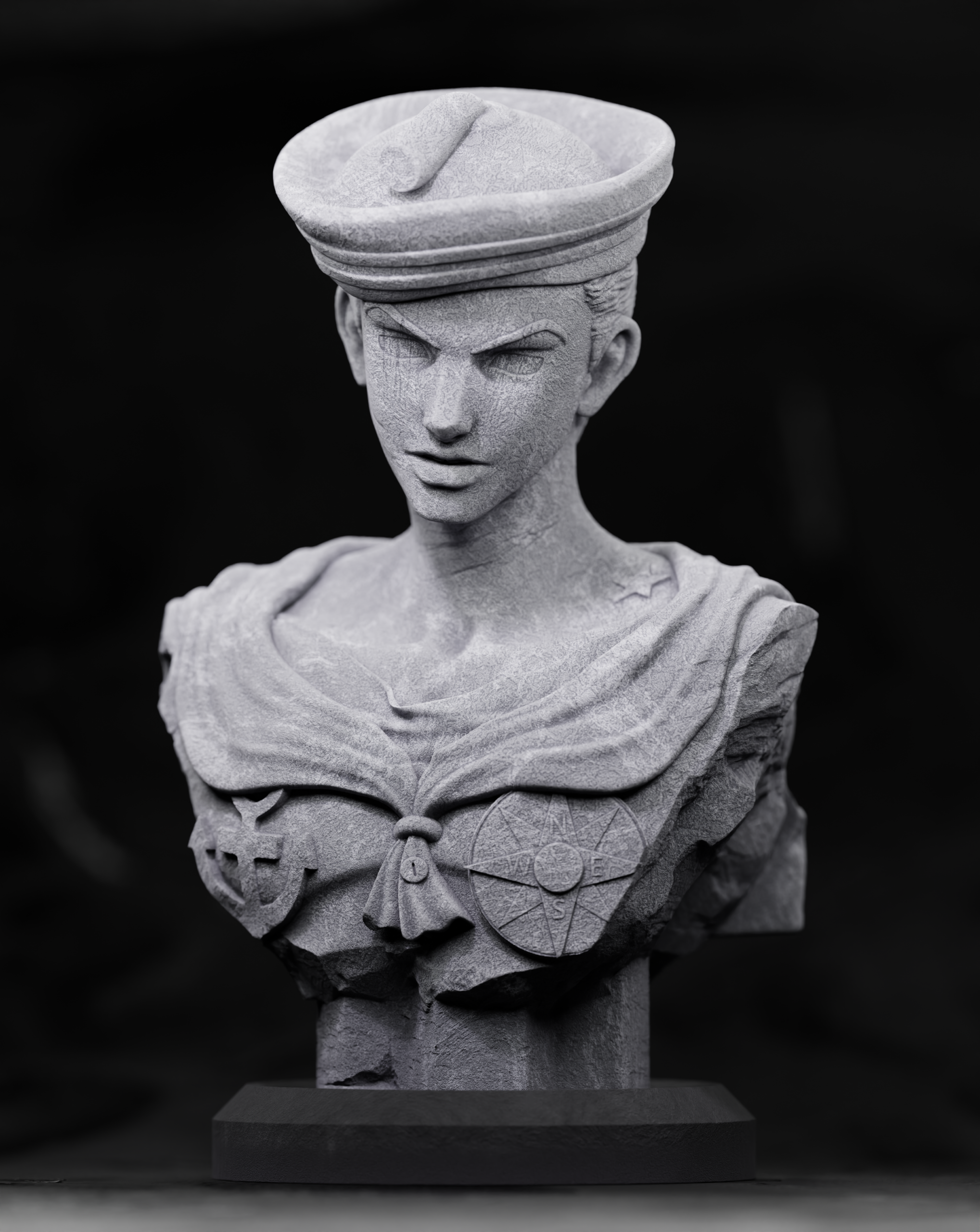 JoJo’s Bizarre Adventure 3D Printed Bust | Anime Collectible Statue - Image 18