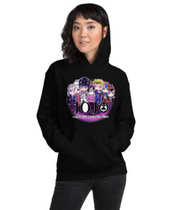 Alternative view of jojo part 5 chibi crew Unisex Hoodie