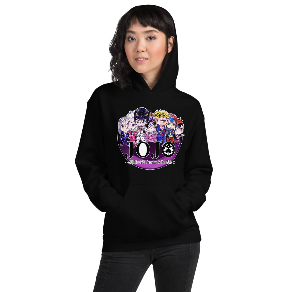 jojo part 5 chibi crew Unisex Hoodie - Image 2
