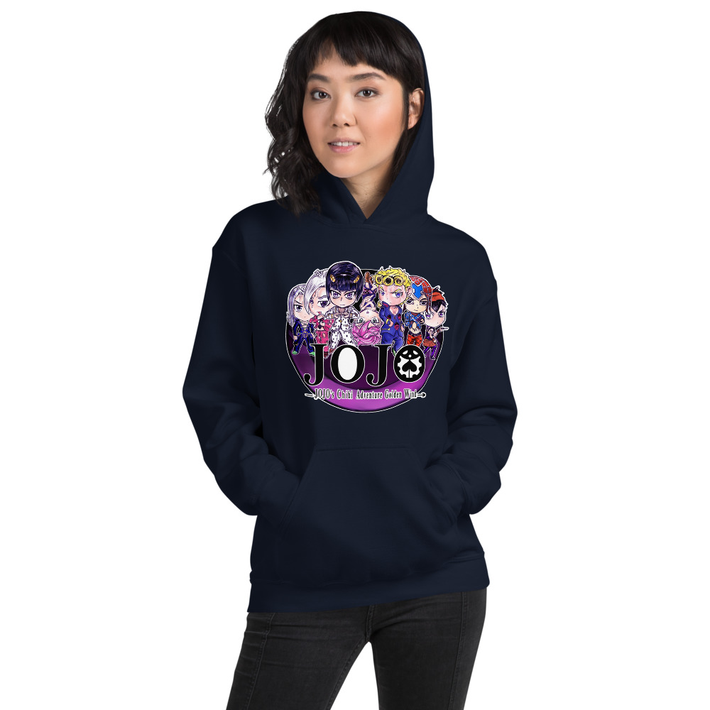 jojo part 5 chibi crew Unisex Hoodie - Image 4