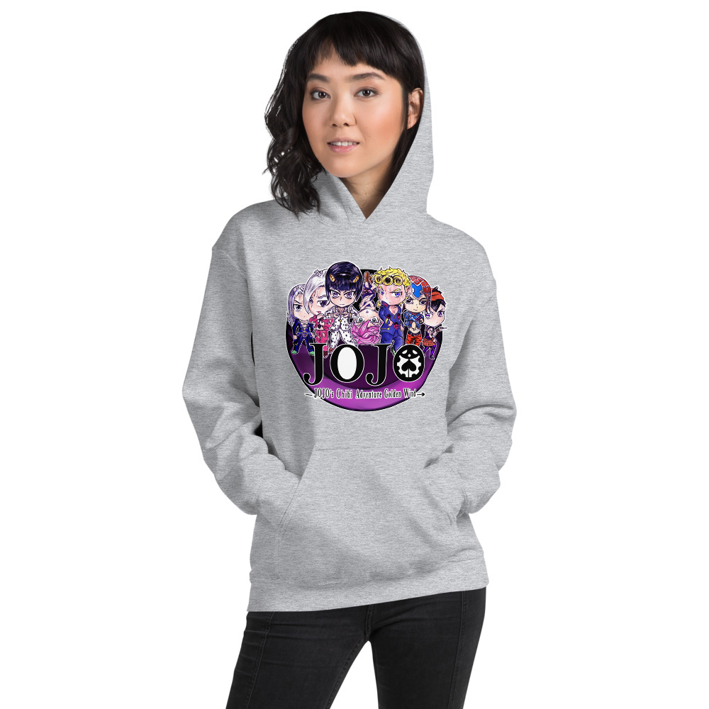 jojo part 5 chibi crew Unisex Hoodie - Image 6