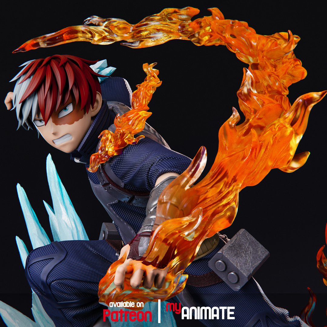 Shoto todoroki - hero academia