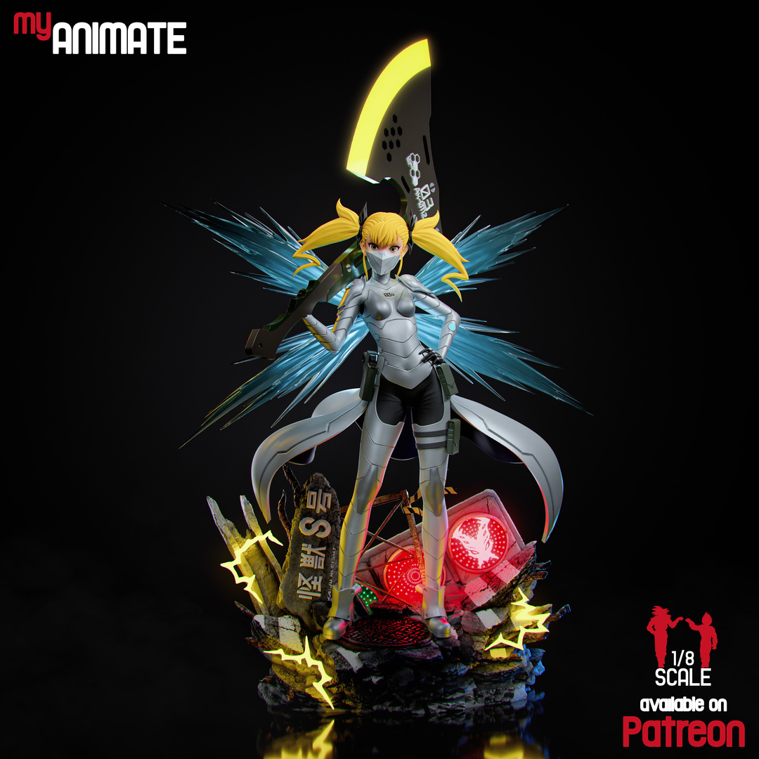 kikoru shinomiya - kaiju no 8 - Image 2