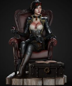 Alternative view of lady mechanika - CA3D